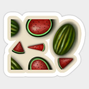 Watermelon Sticker